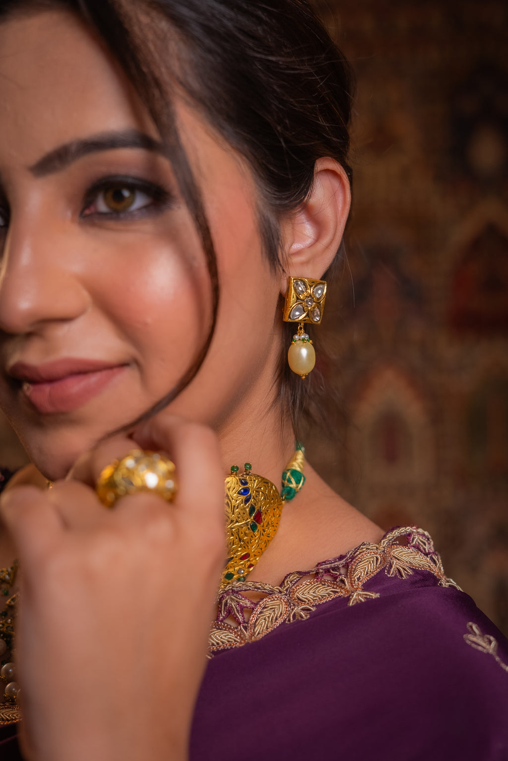 FLORAL EARRINGS