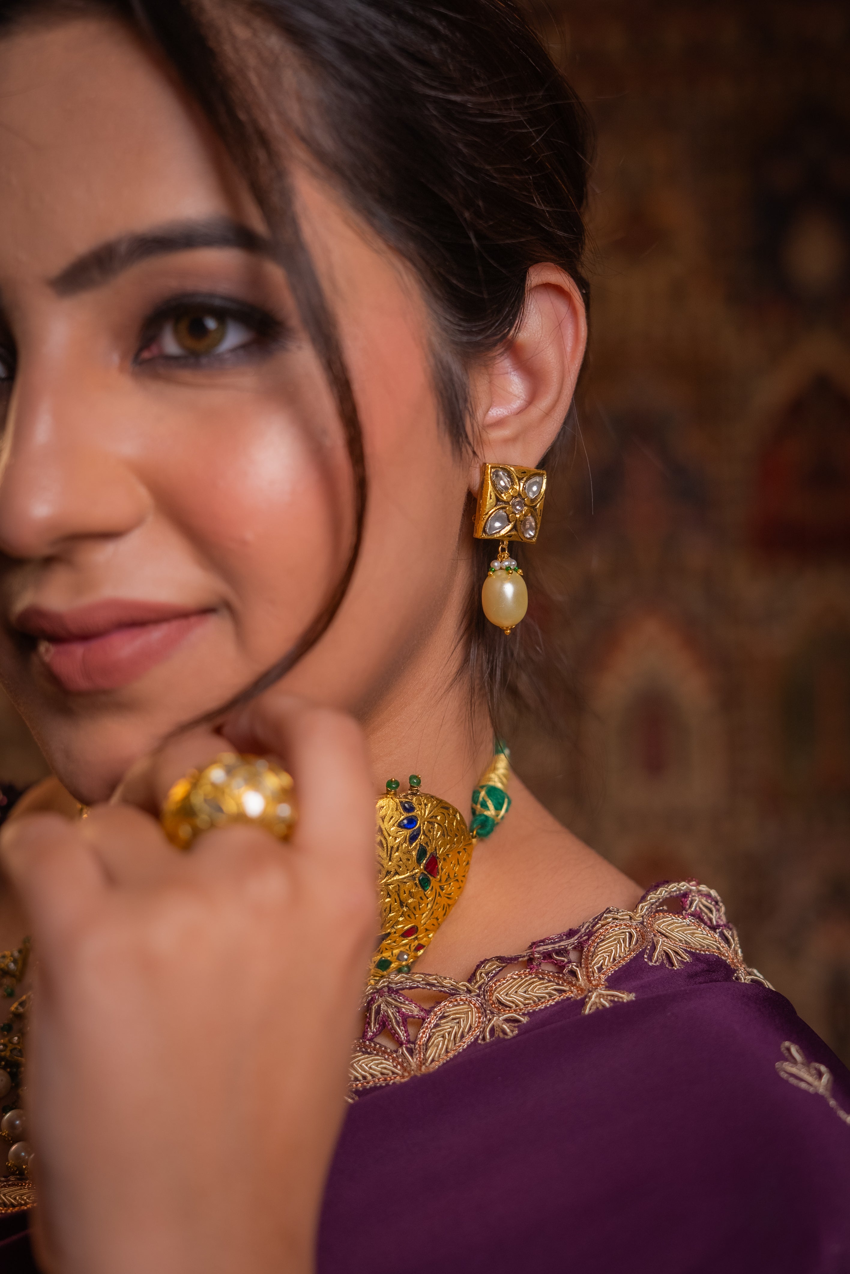 FLORAL EARRINGS