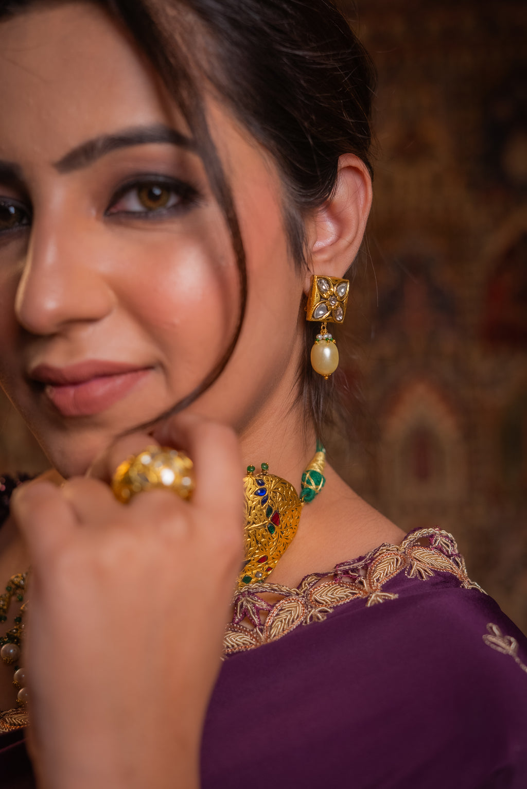 FLORAL EARRINGS