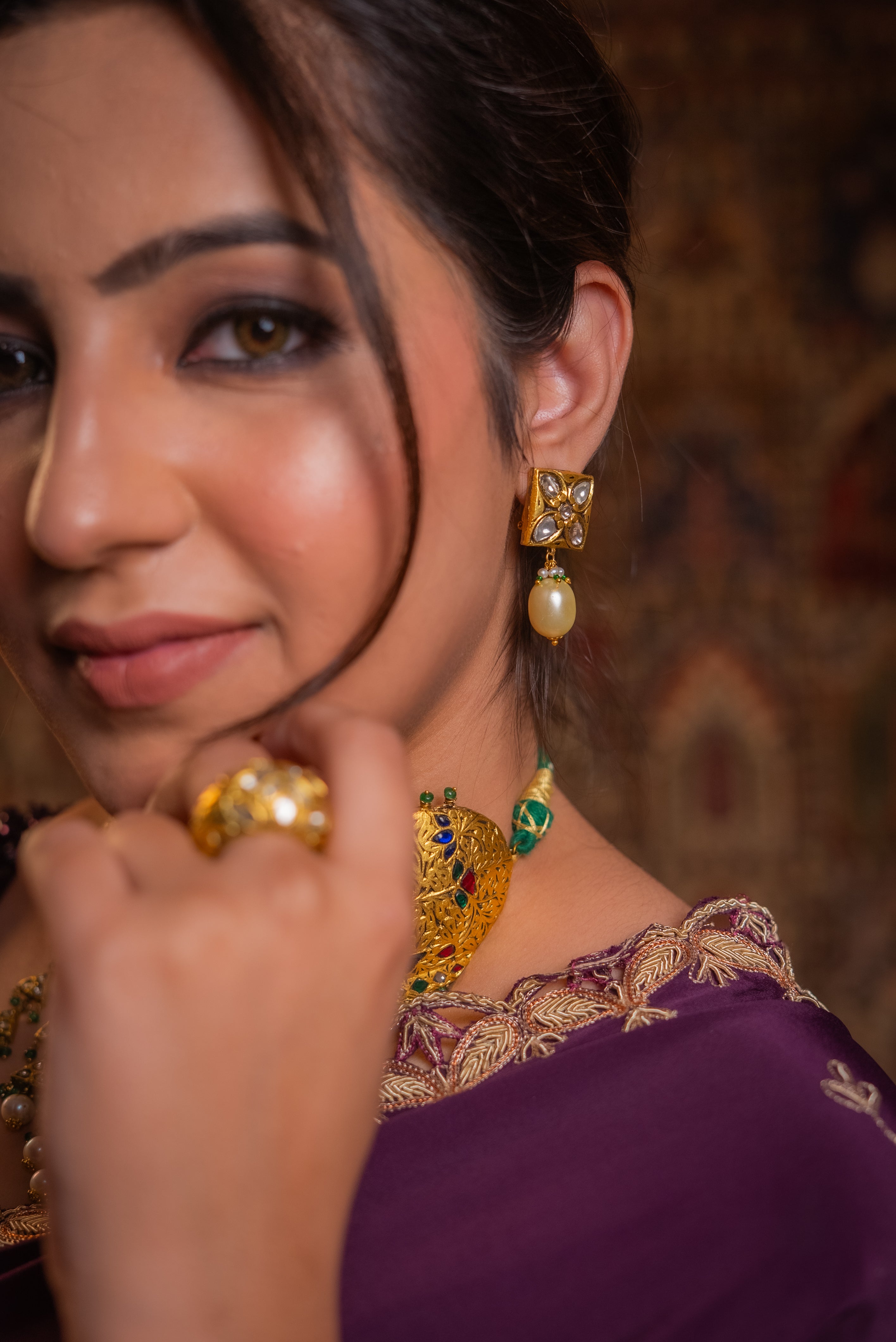 FLORAL EARRINGS
