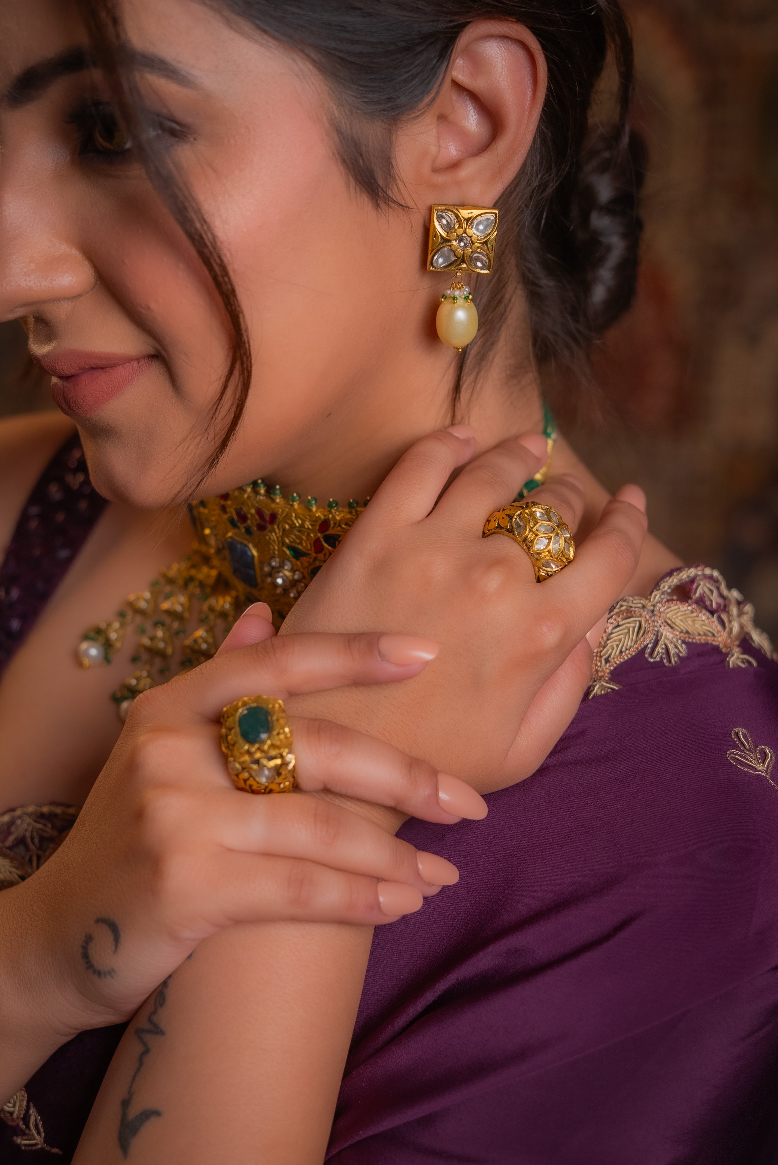 FLORAL EARRINGS
