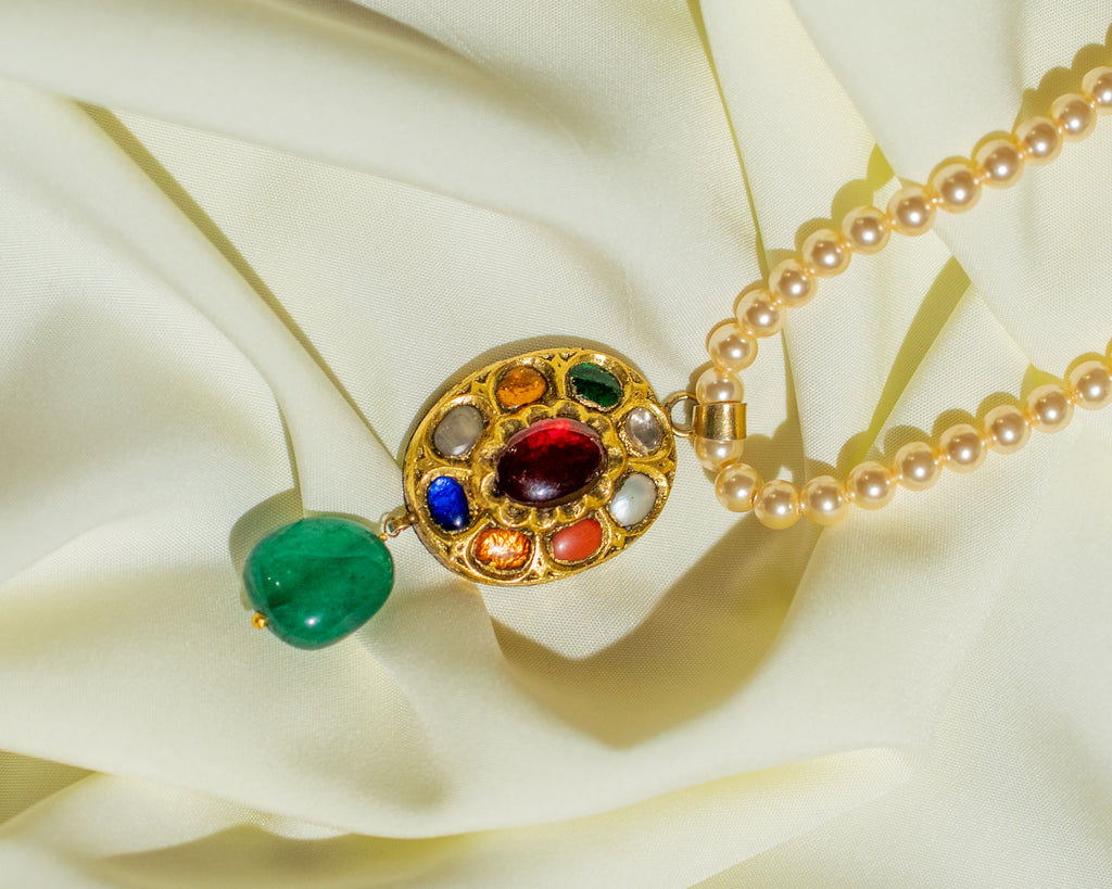RANG MAHAL NAVRATAN PENDANT