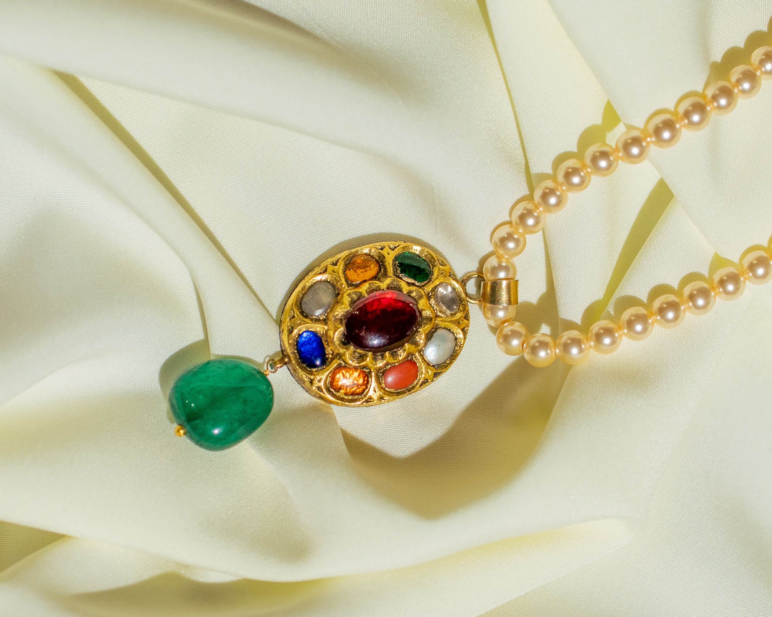 RANG MAHAL NAVRATAN PENDANT
