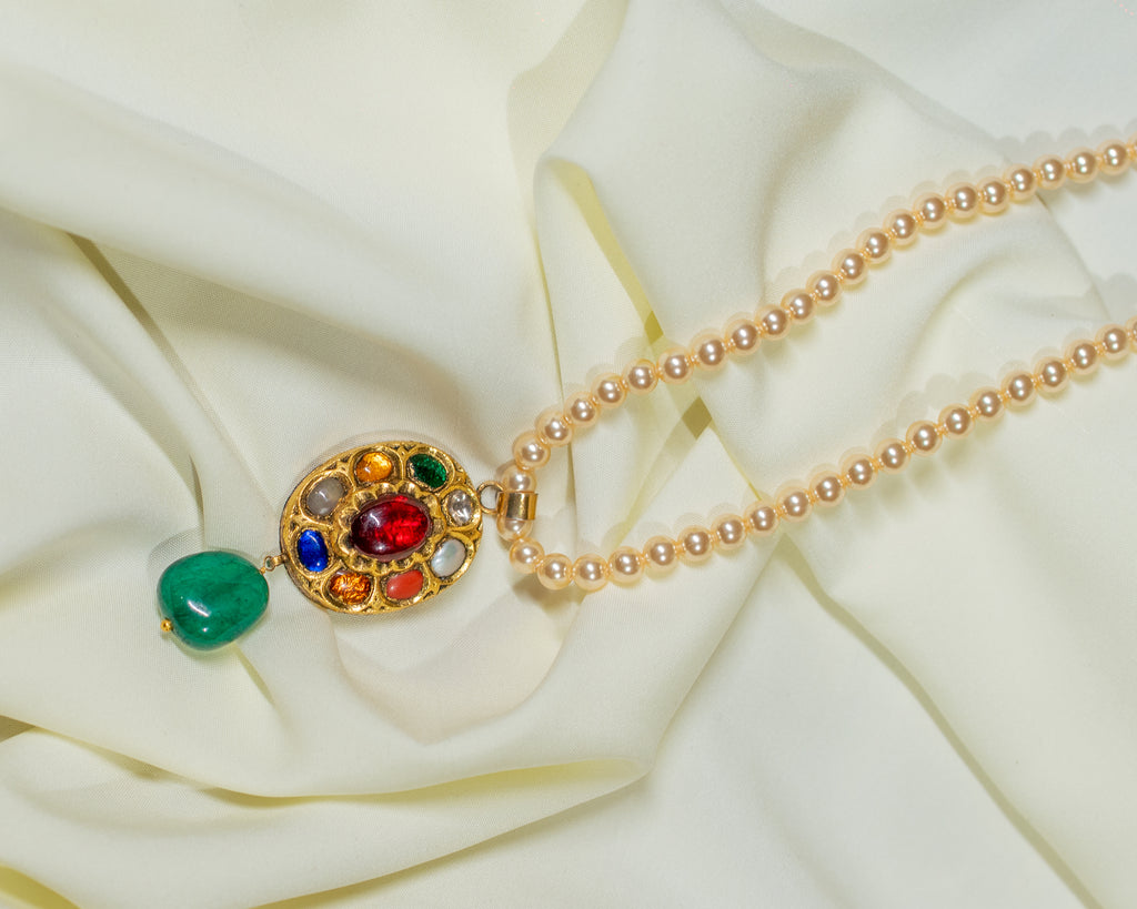 RANG MAHAL NAVRATAN PENDANT